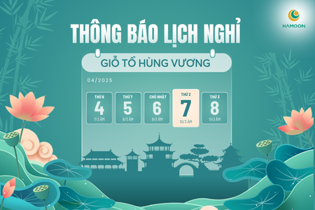 THÔNG BÁO NGHỈ LỄ GIỖ TỔ HÙNG VƯƠNG 10/03/2025
