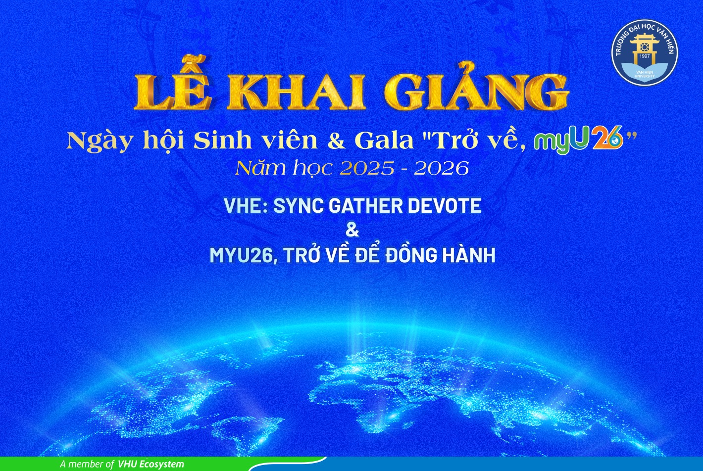 HAMOON CHINH THỨC GÓP MẶT TẠI NGÀY HỘI SINH VIÊN & GALA "TRỞ VỀ, MYU26" - ĐẠI HỌC VĂN HIẾN 2025